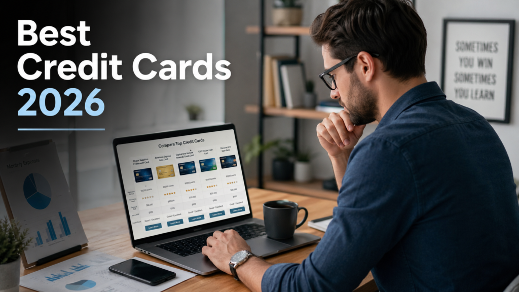 best credit cards in USA 2026 comparison for beginners and professionals