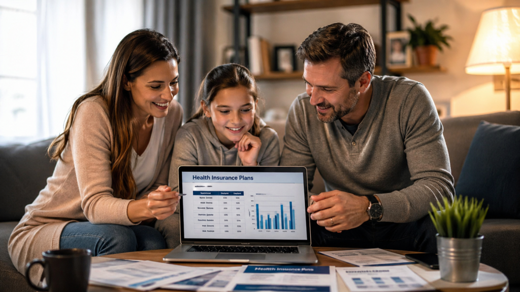 Best health insurance plans USA 2026 for families comparing coverage and costs