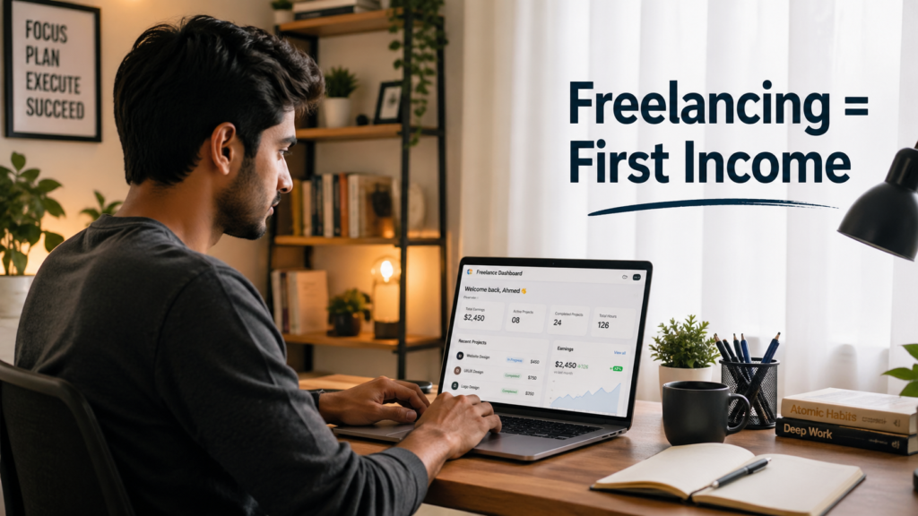 make $1000/month from home freelancing workflow for beginners