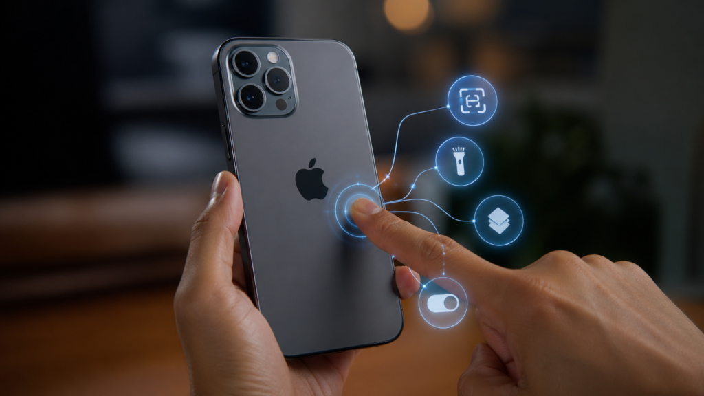 hidden iPhone back tap feature screenshot shortcut
