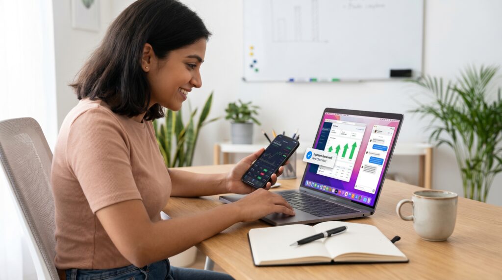 Tips to maximize earnings from online apps in India using smartphone and laptop