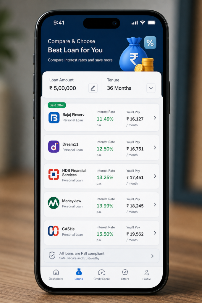 Best instant loan apps in India without salary slip